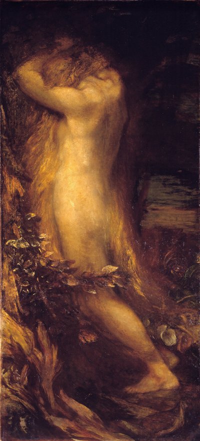 イブ悔い改め 作： George Frederick Watts